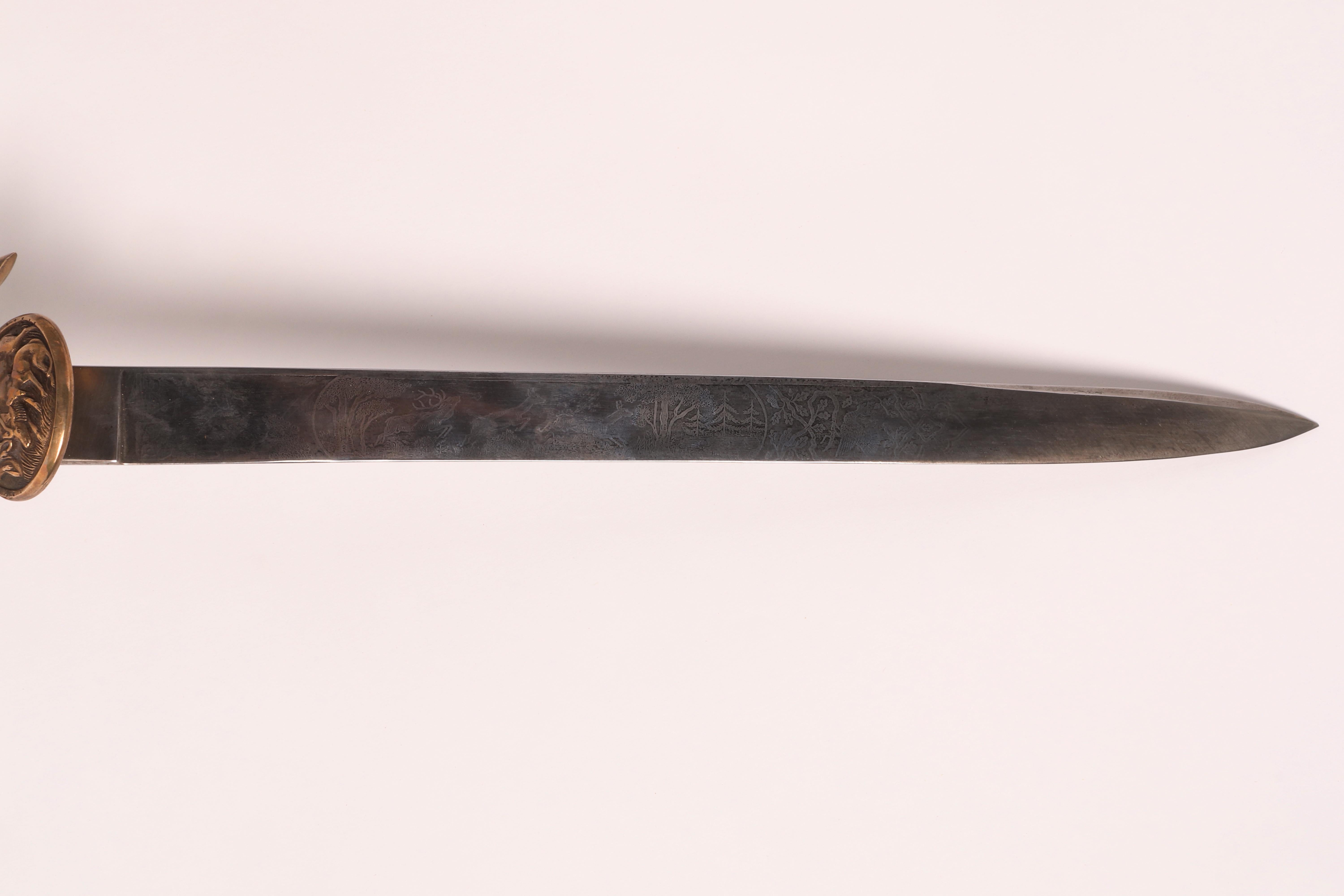 Knife for Hunting Deer, Austria Mid of 19th Century 2