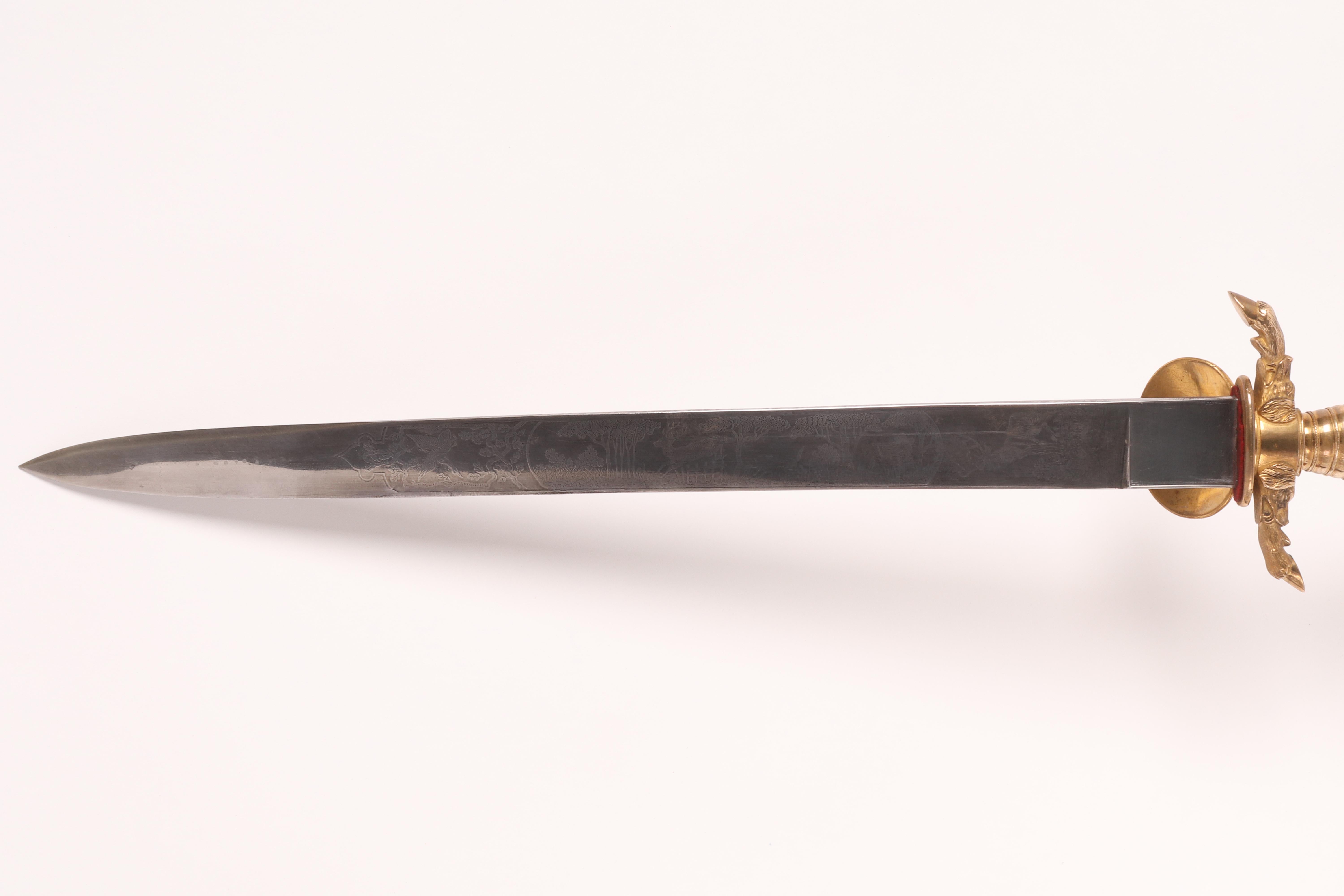 Knife for Hunting Deer, Austria Mid of 19th Century 3