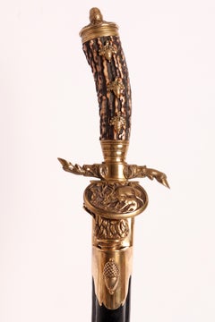 Knife for Hunting Deer, Austria Mid of 19th Century
