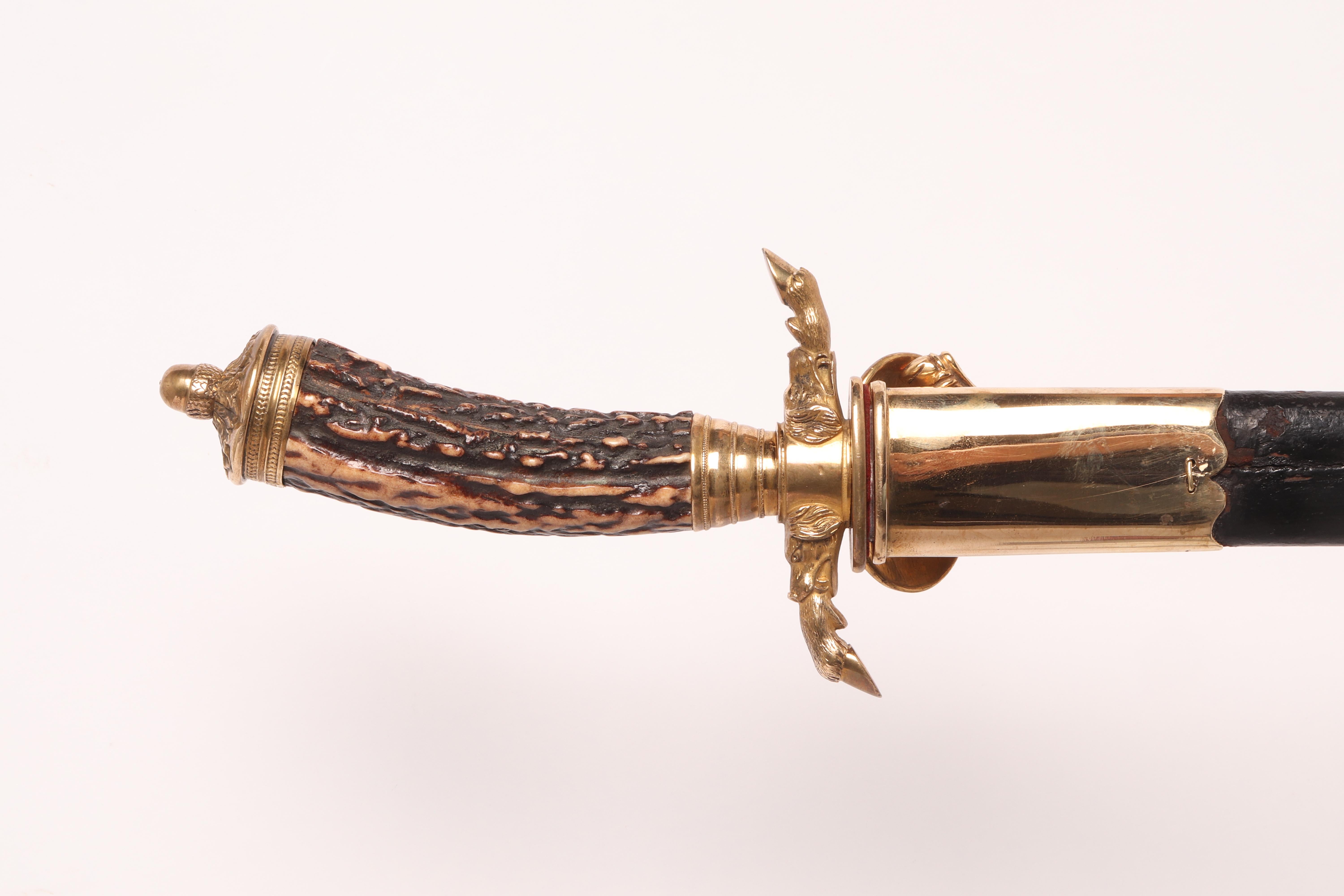Knife for Hunting Deer, Austria Mid of 19th Century 1