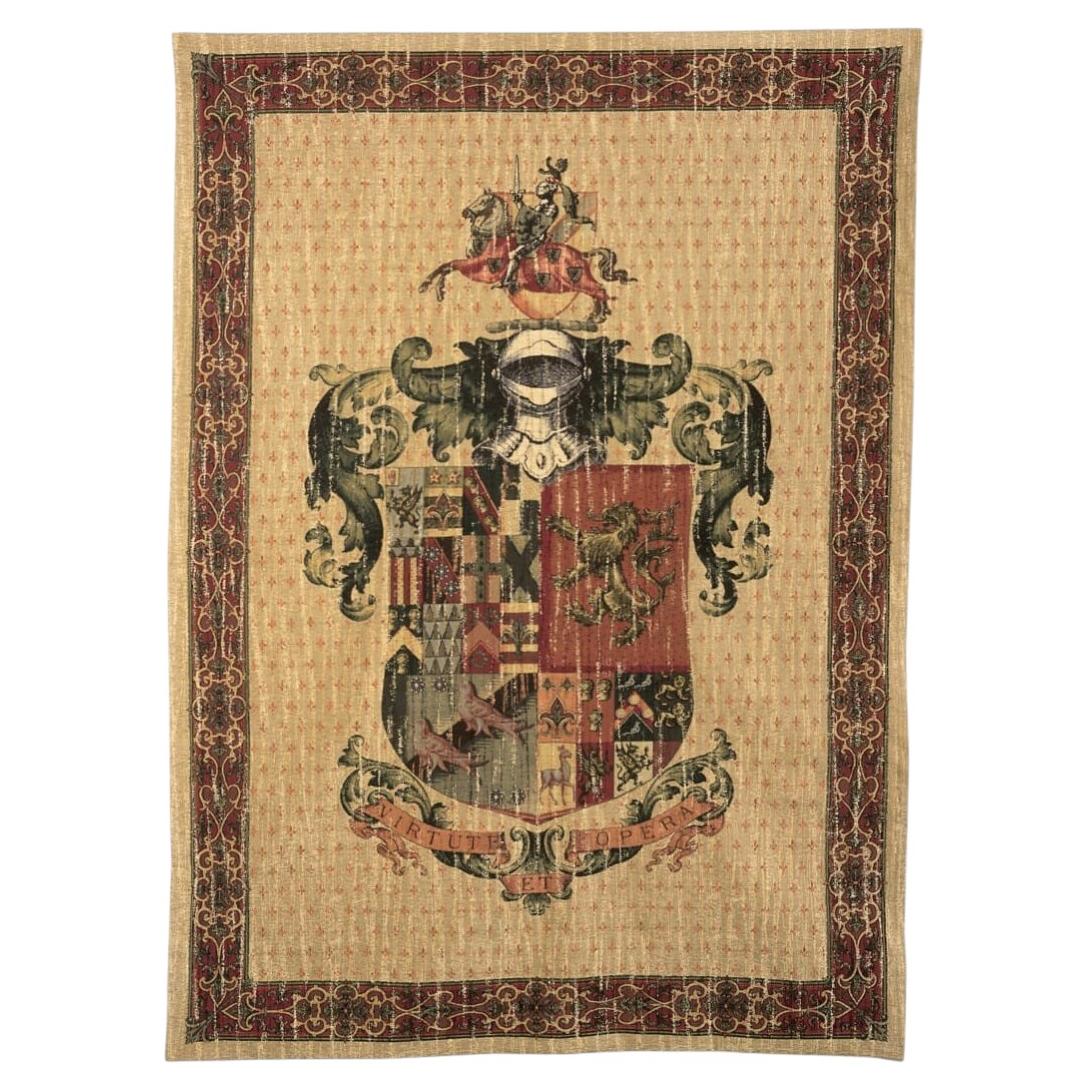 Tapiz con Escudo de Caballero - 3'3'' x 2'2''
