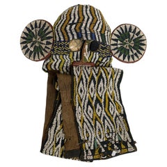A Kuosi society elephant mask