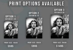 Rita Hayworth Classical Glamour Fine Art Print