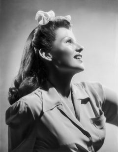 Vintage Rita Hayworth: Looking Up Movie Star News Fine Art Print