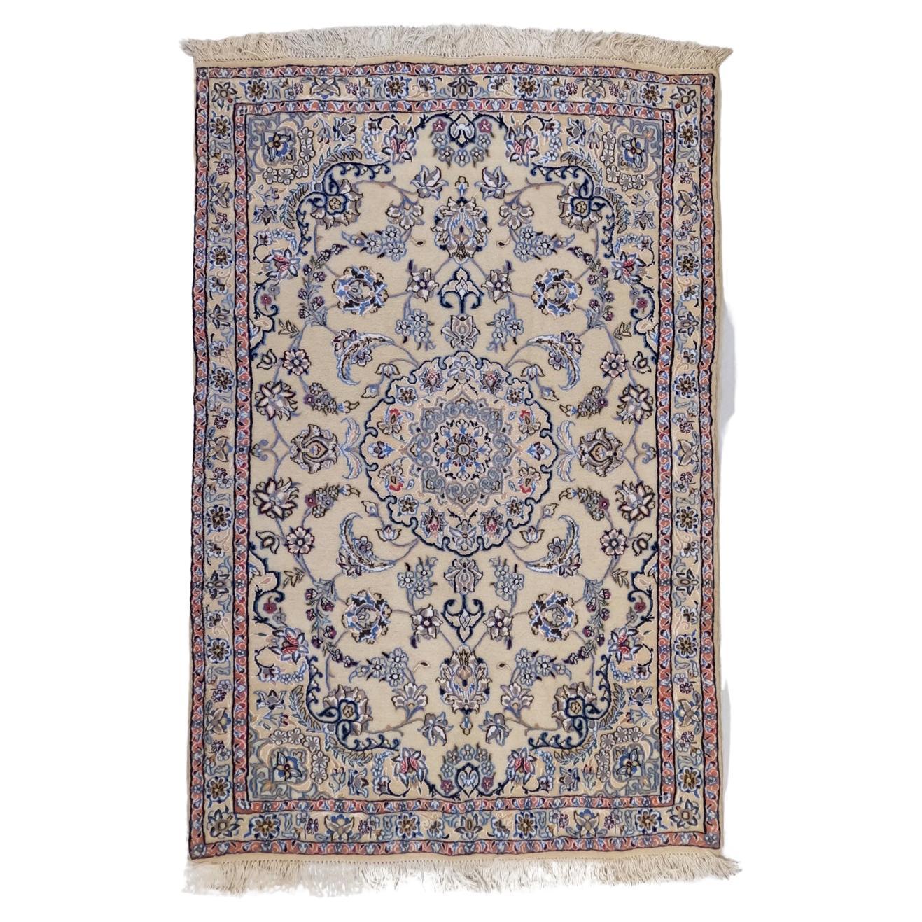 Lady's Carpet: Vintage Petite Esfahan For Sale
