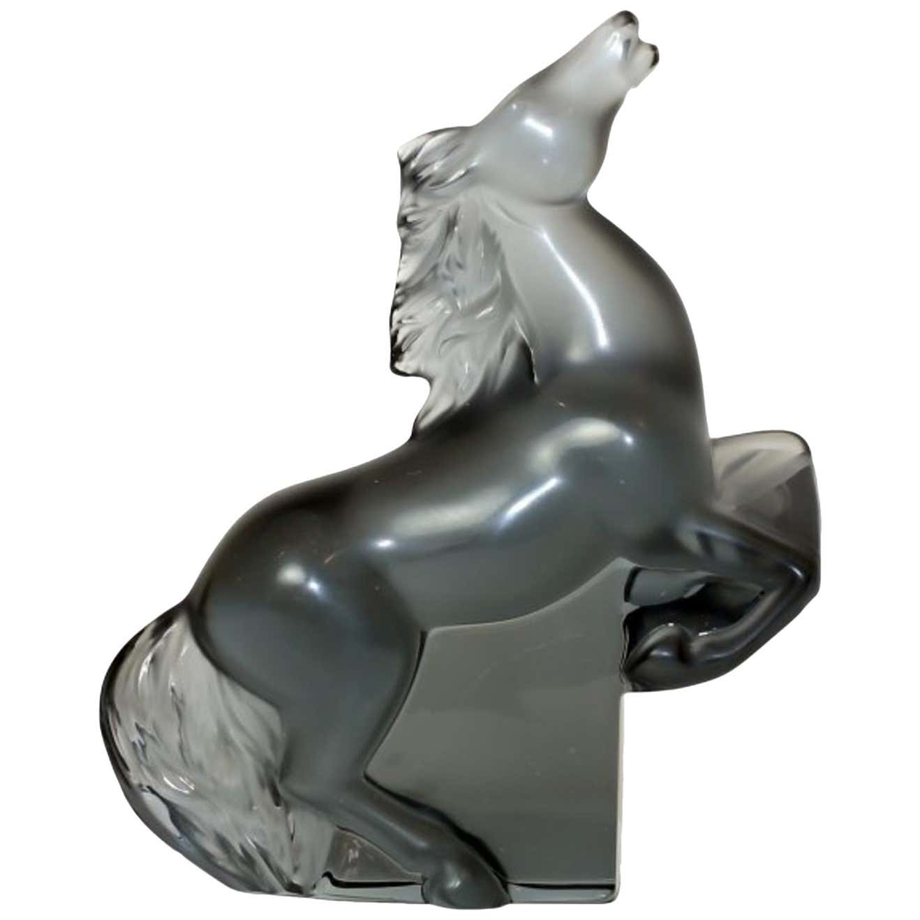 Ваза lalique лошади Ваза lalique лошади