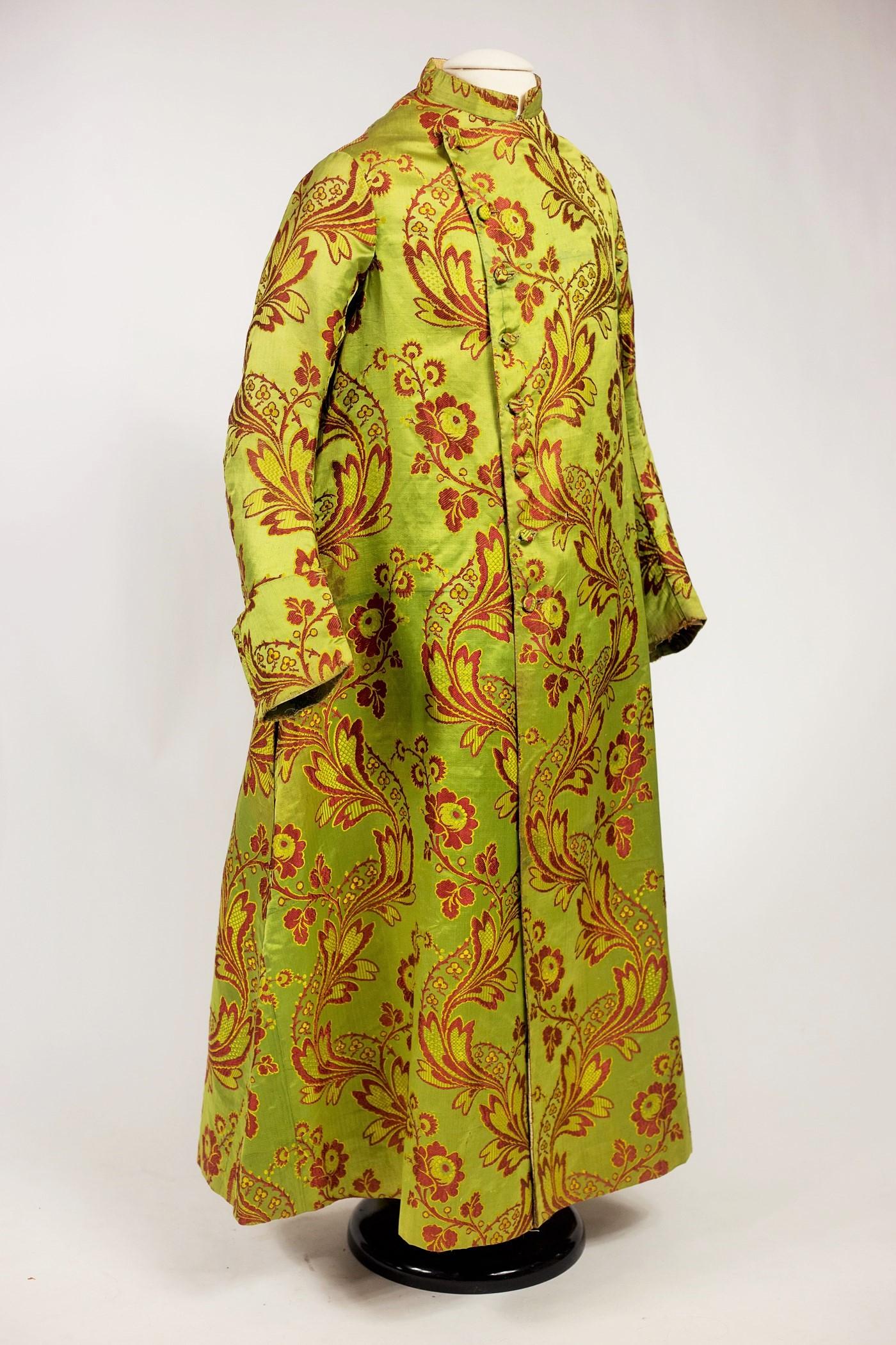 embroidered banyan coat