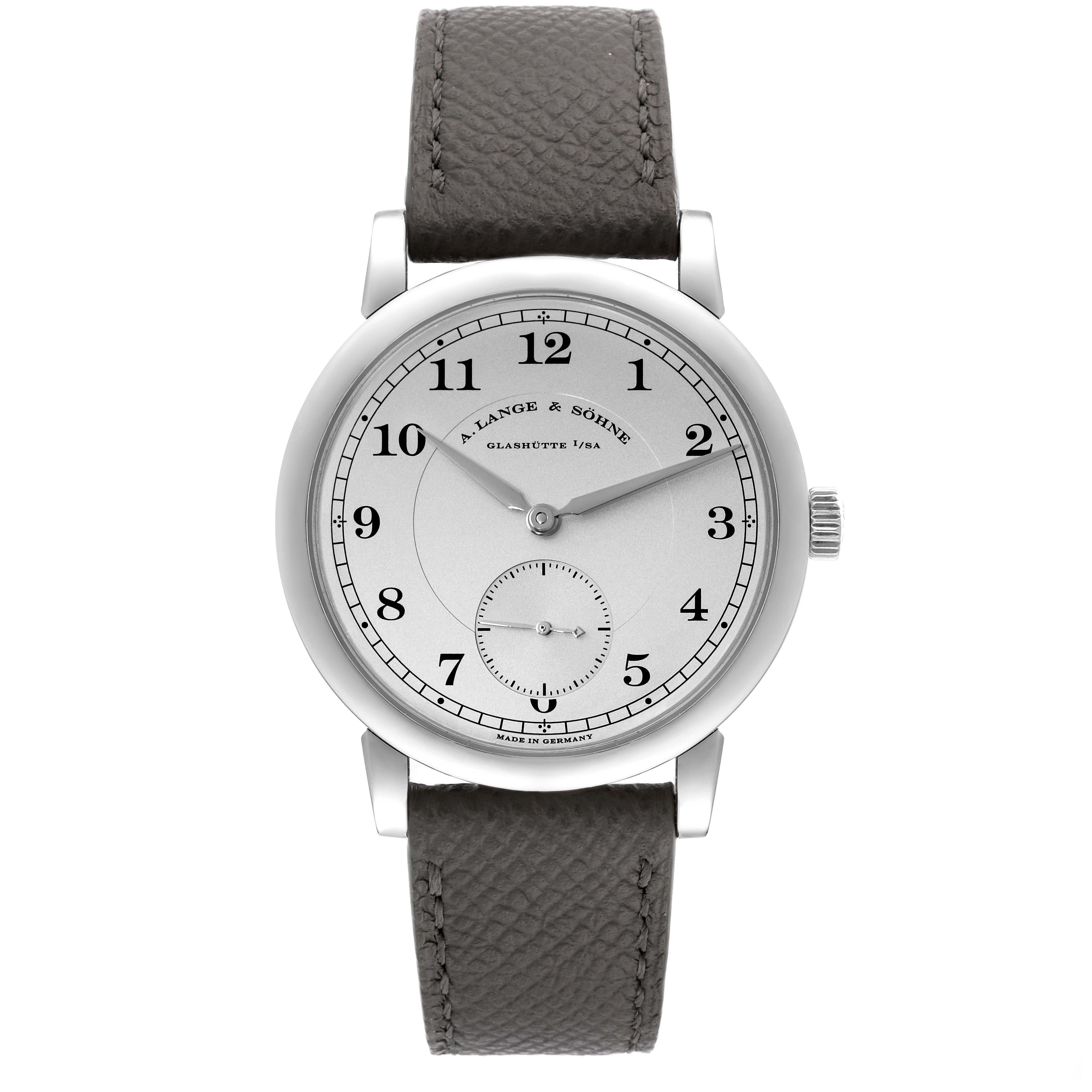 A. Lange and Sohne 1815 Platinum Mens Watch 233.025 For Sale 1