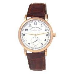 Used A. Lange & Söhne 1815 18 Karat Rose Gold Manual Men's Watch 206.032