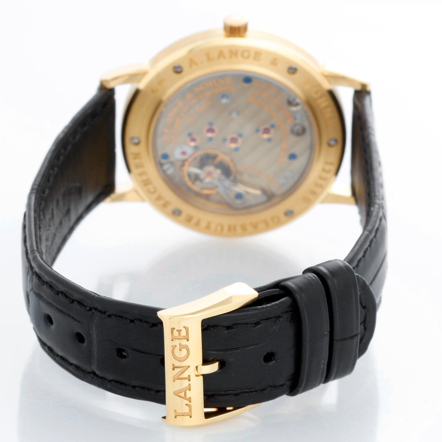 A. Lange & Sohne 1815 Men's Yellow Gold Watch 206.032 In Excellent Condition For Sale In Dallas, TX