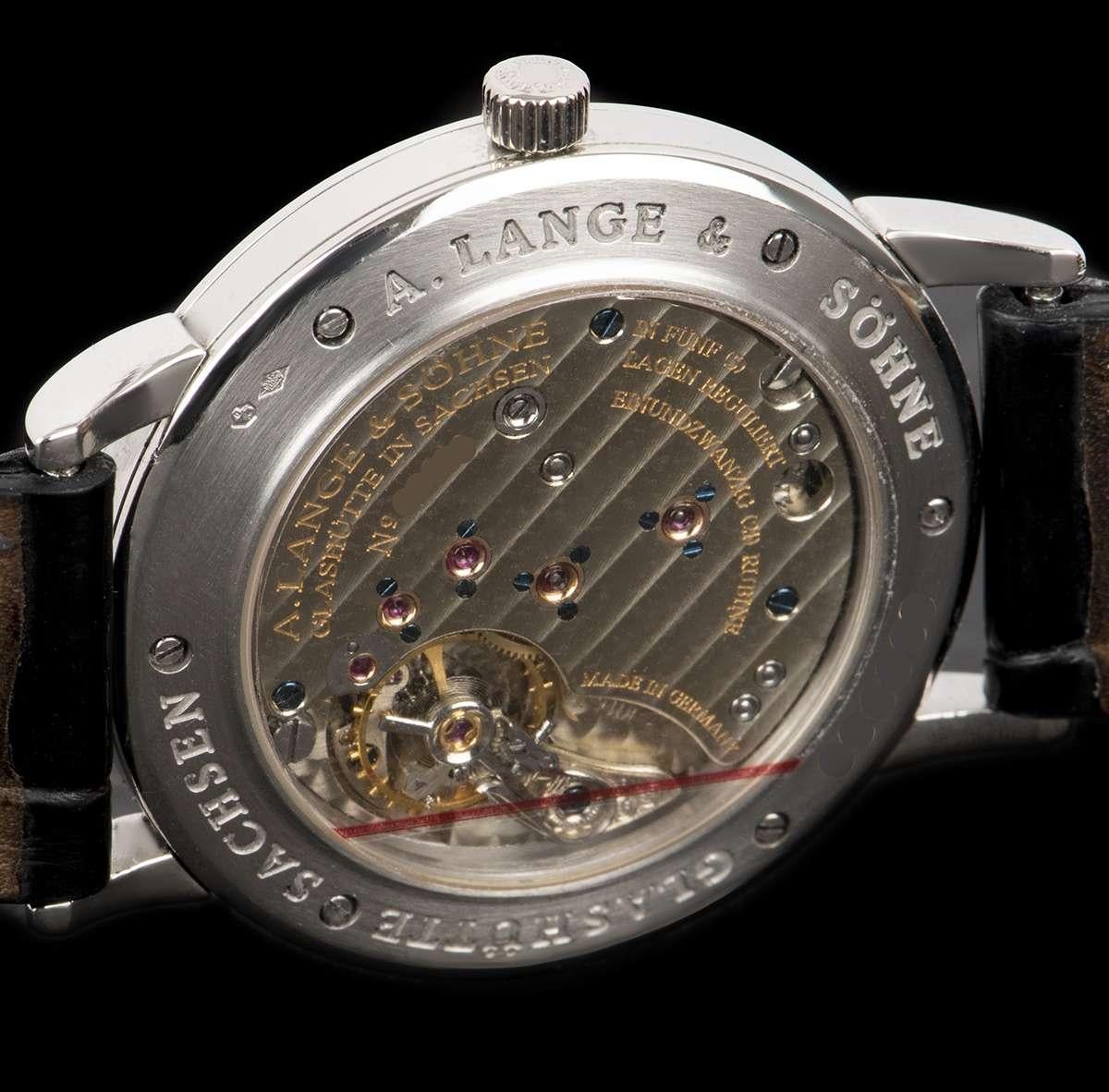 Men's A. Lange & Söhne 1815 Platinum Silver Dial 206.025 Watch