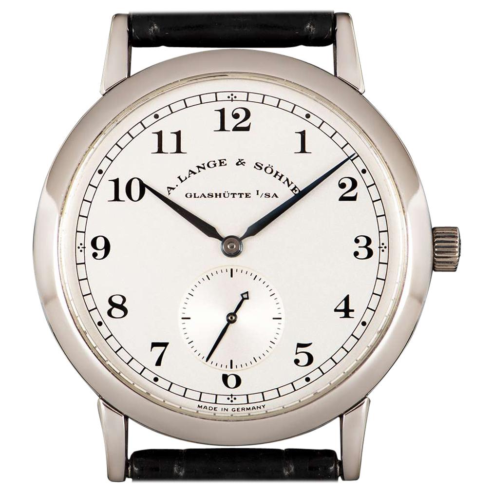 A. Lange & Söhne 1815 Platinum Silver Dial 206.025 Watch