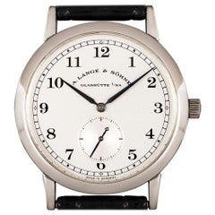 Used A. Lange & Söhne 1815 Platinum Silver Dial 206.025 Watch