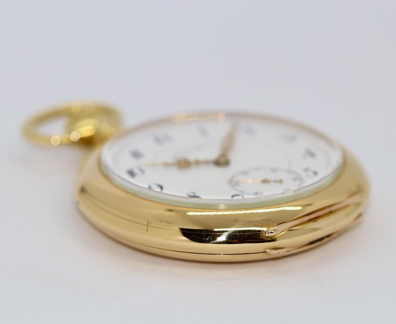 A. Lange & Söhne 1A 18 Karat Gold Pocket Watch, 
