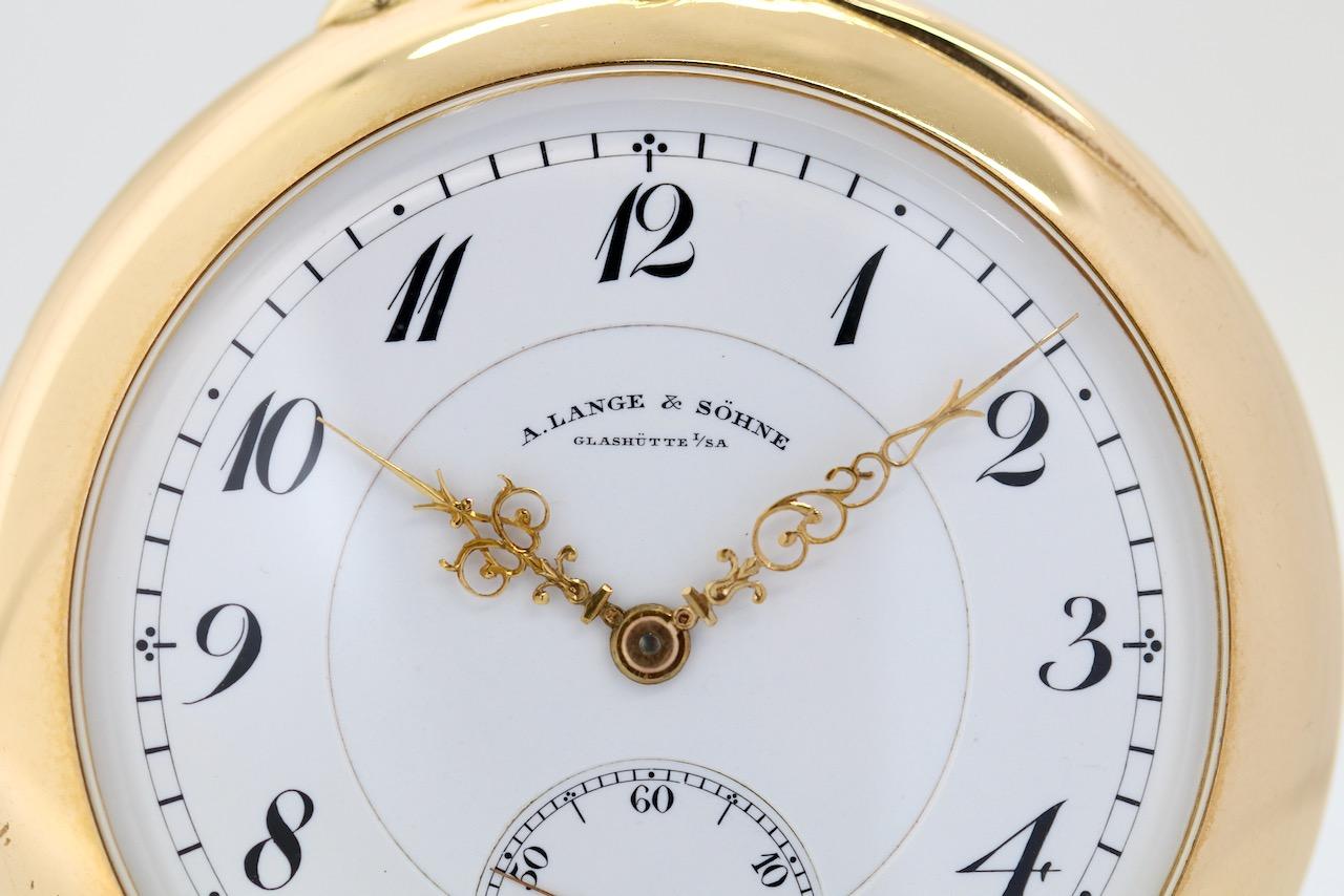 A. A. Lange & Söhne 1A 18 Karat Gold Taschenuhr, 