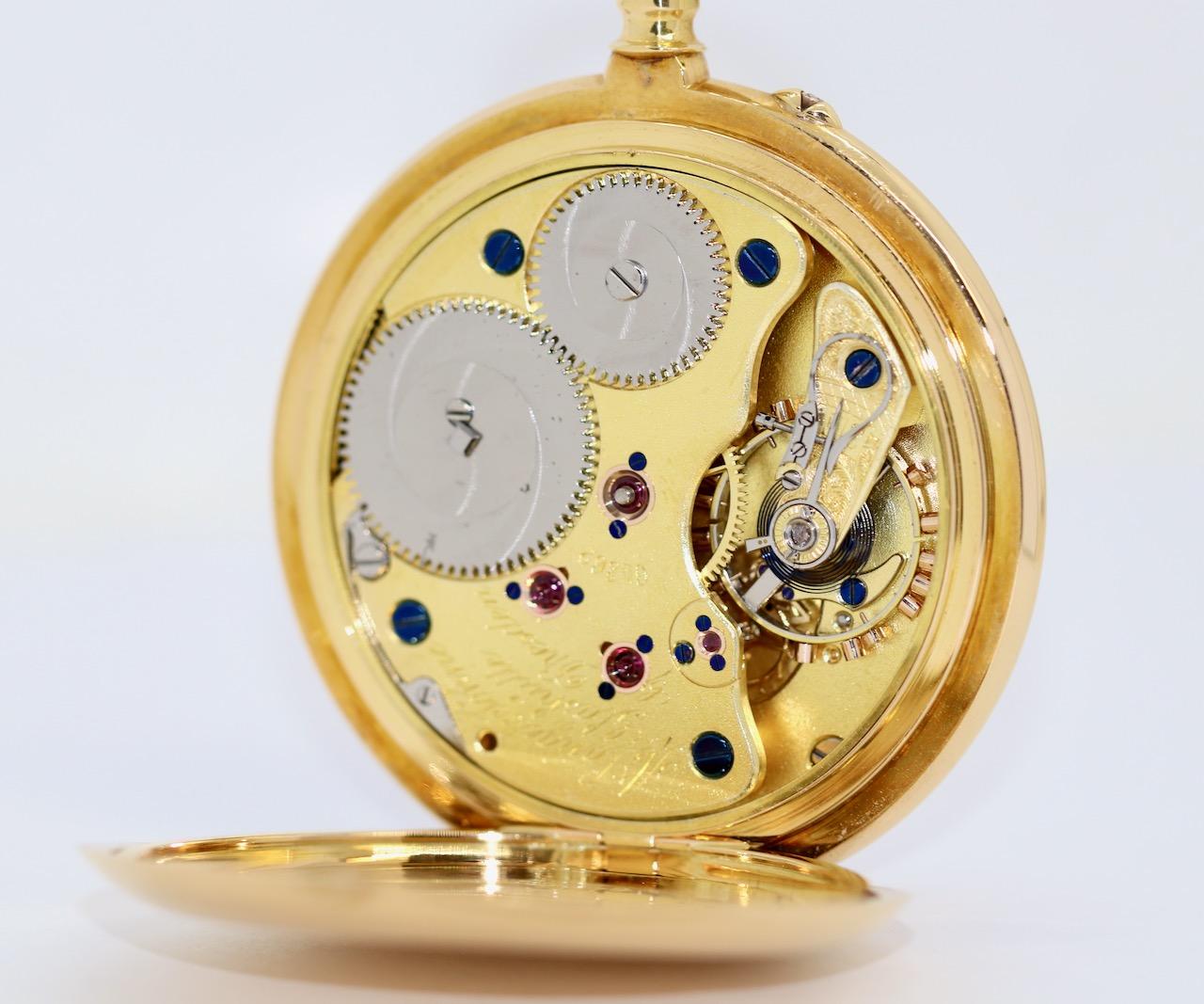 A. Lange & Söhne 1A 18 Karat Gold Pocket Watch, 