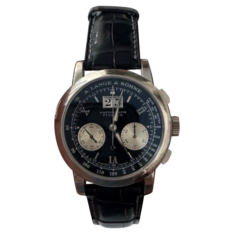 Lange and Sohn Datograph Cronografo Flyback in platino