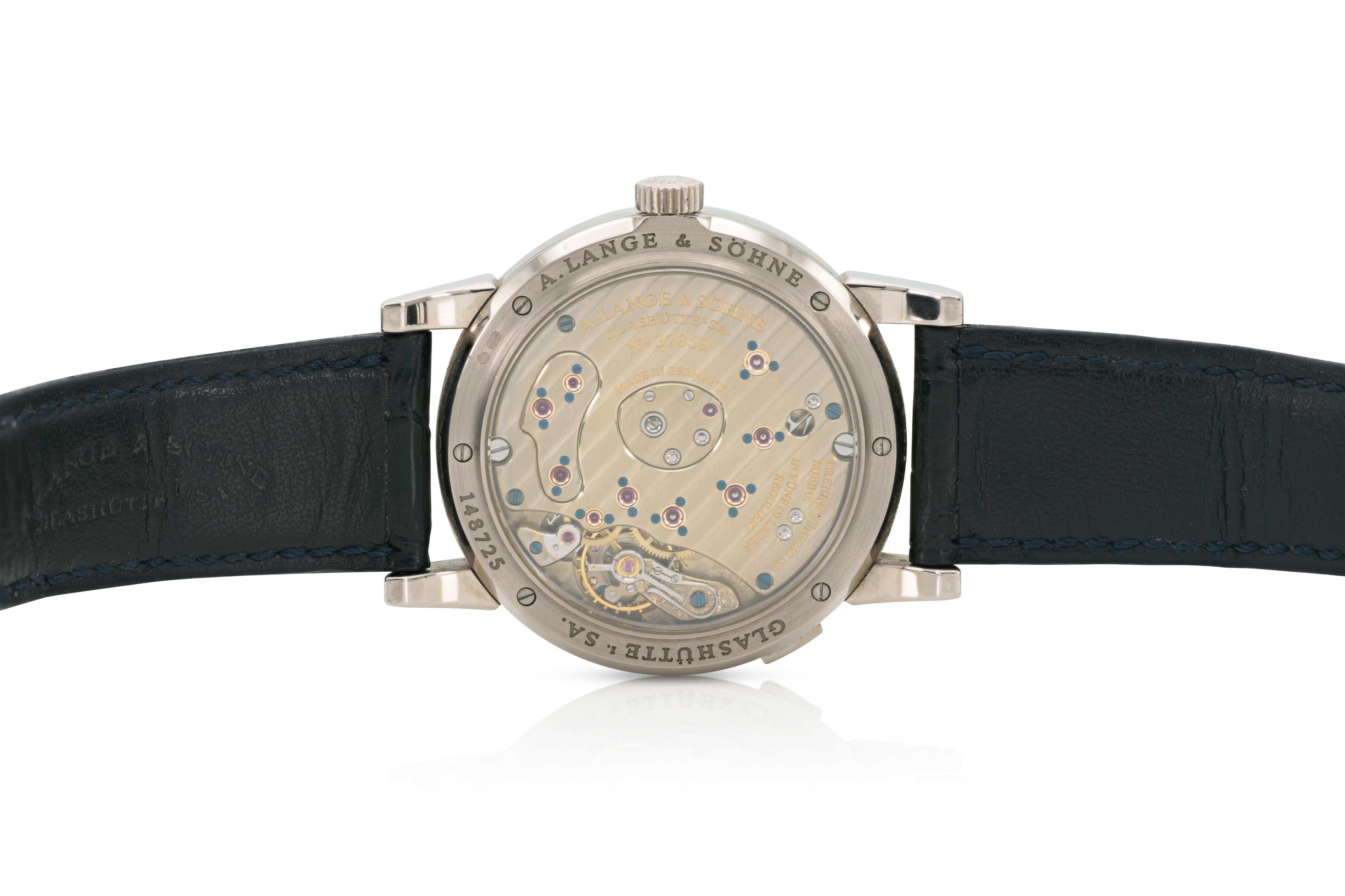 A. Lange & Söhne Montre Dopplefederhaus Bon état - En vente à New York, NY