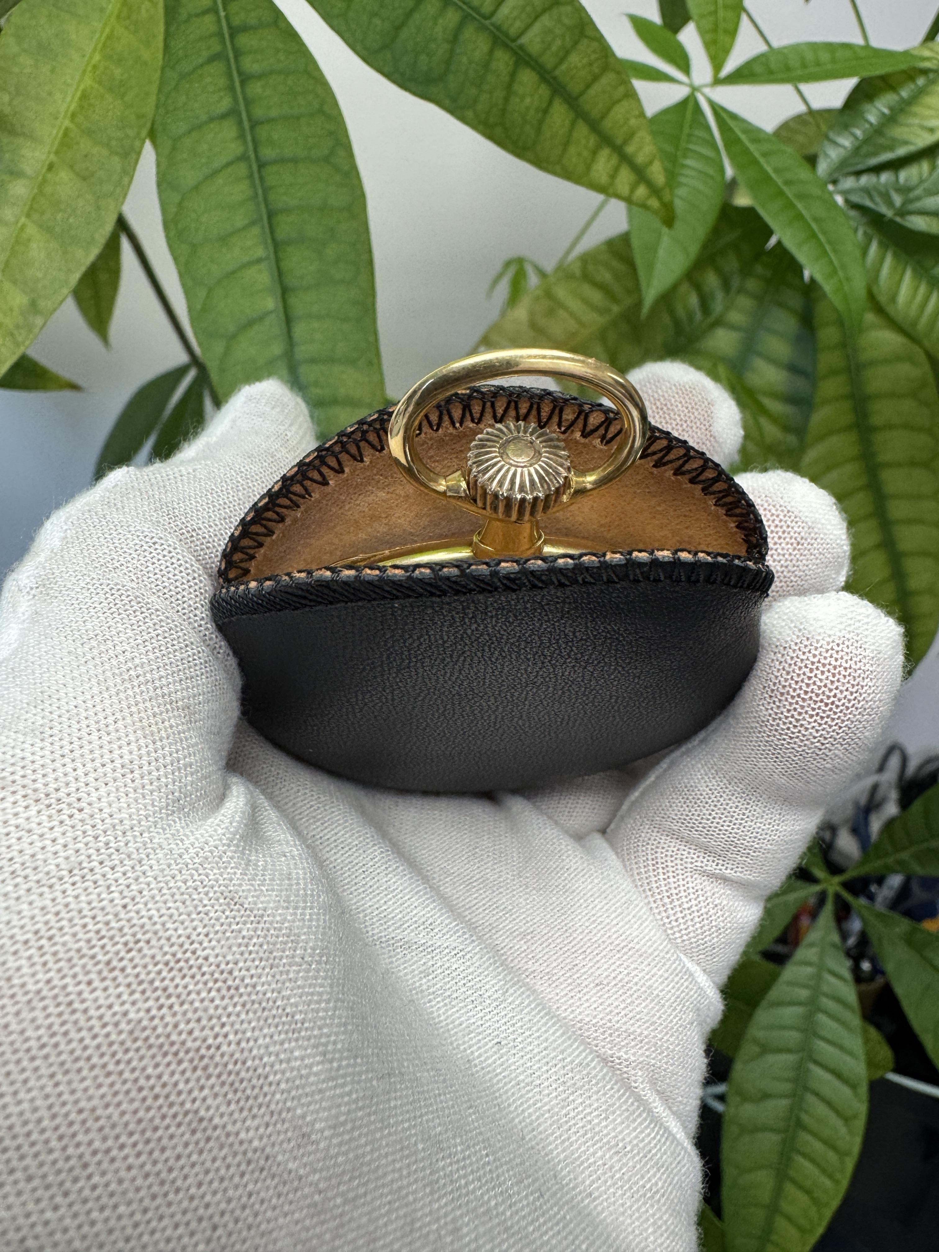 A Lange & Söhne Glashütte, antico orologio da tasca con movimento A in oro giallo 18 ct. in vendita 7