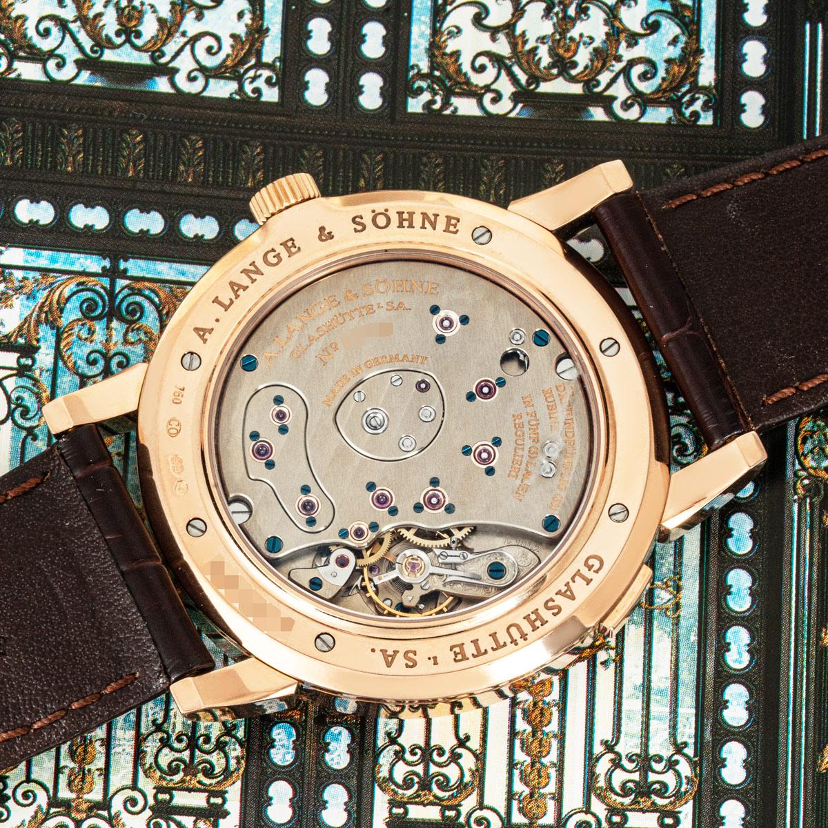 A. Lange & Sohne Grand Lange 1 Rose Gold 1