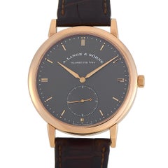 A. Lange & Sohne Grand Saxonia Rose Gold Automatic Watch 307.033