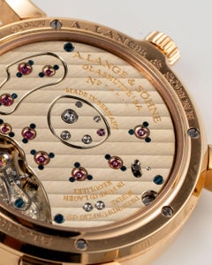 A. Lange & Söhne Lange 1 101.021 Big Date Ivory Dial 18k YG Manual Winding