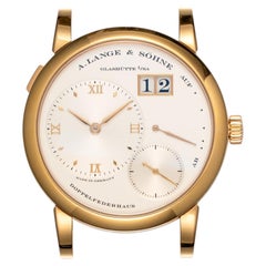 A. Lange & Söhne Lange 1 101.021 Big Date Ivory Dial 18k YG Manual Winding
