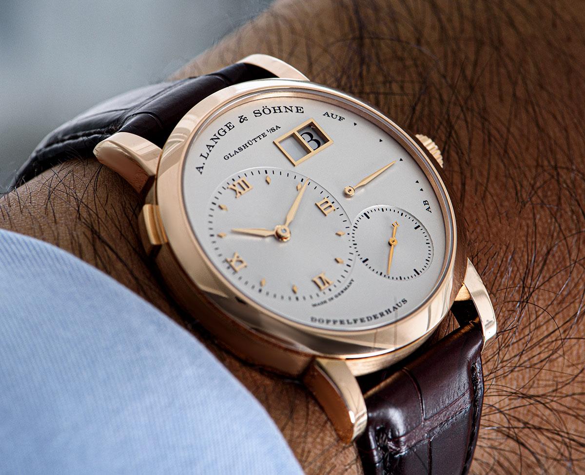 A. Lange & Sohne Lange 1 18k Rose Gold Argente Silver Dial 191.032/LSLS1914AD 1