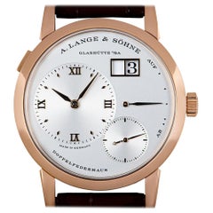 A. Lange & Sohne Lange 1 18k Rose Gold Argente Silver Dial 191.032/LSLS1914AD