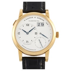 Used A. Lange & Sohne Lange 1 Blue Hands Yellow Gold Watch 101.022