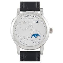 Used A. Lange & Sohne Lange 1 Moon Phase Platinum Watch 109.025
