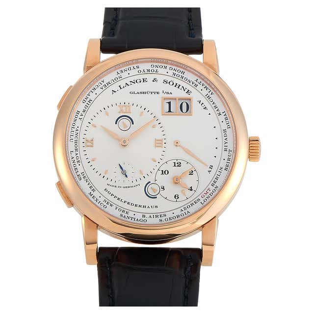 A. Lange and Sohne White Gold 1815 Flyback Chronograph Wristwatch at ...