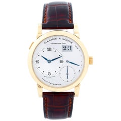 A. Lange & Söhne Lange 1 Yellow Gold Men's Power Reserve Big Date Watch 101.022