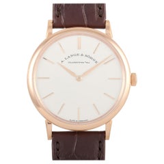 A. Lange & Sohne Lange Saxonia Thin Rose Gold Watch 201.033