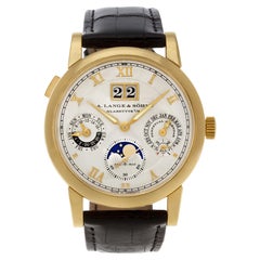 A. Lange & Sohne Langematik Perpetual Calendar in 18k Yellow Gold Watch
