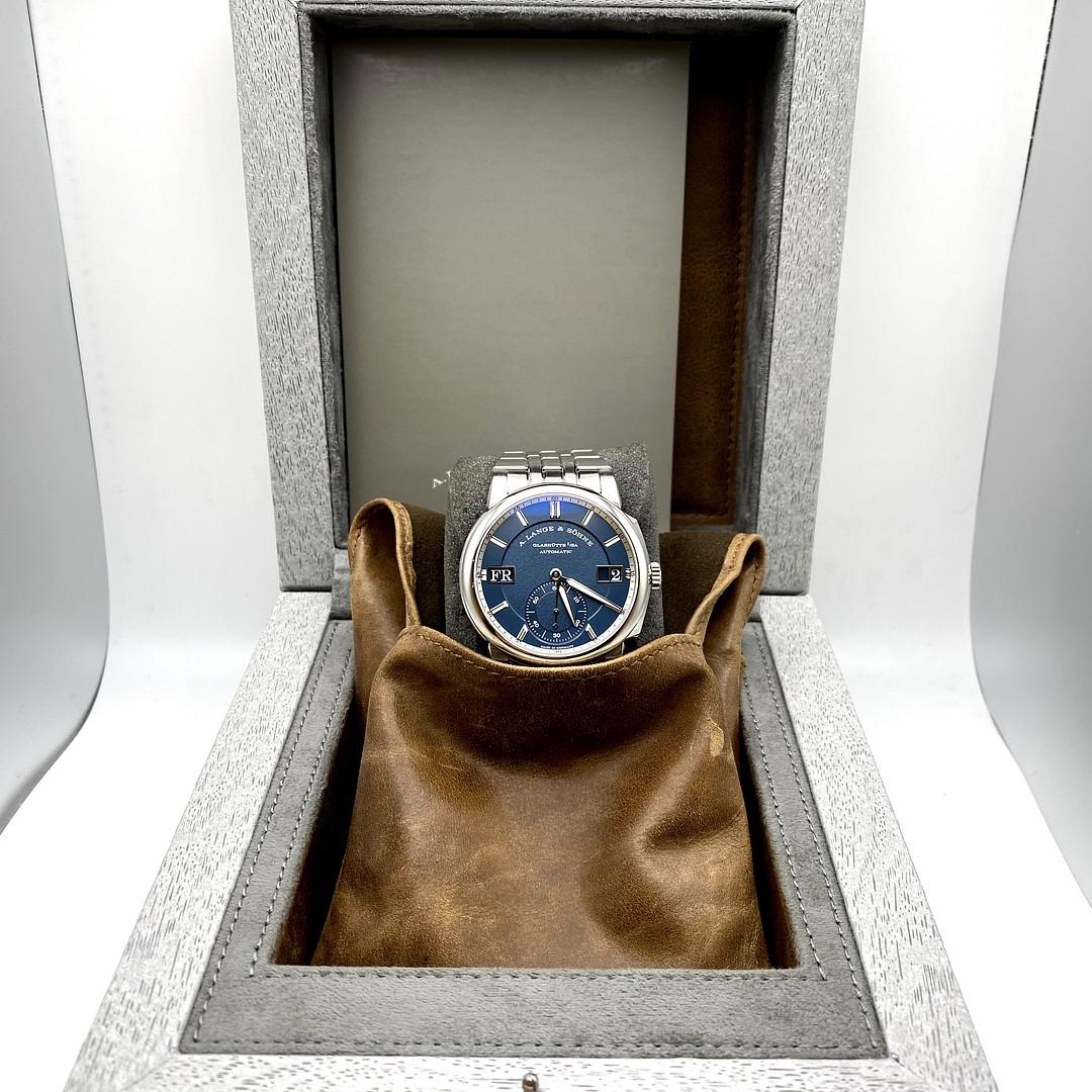 A. Lange & Söhne Odysseus Stainless Steel Blue Dial 363.179 1
