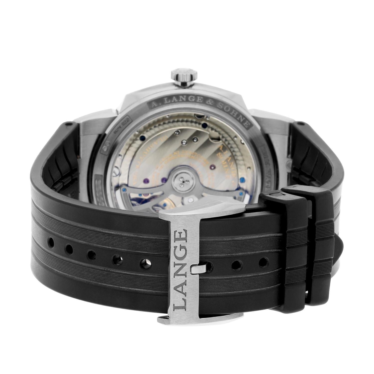 A. Lange & Sohne Odysseus 40mm Weißgold Herrenuhr mit Automatik-Grauem Zifferblatt und Zifferblatt 363.068 4
