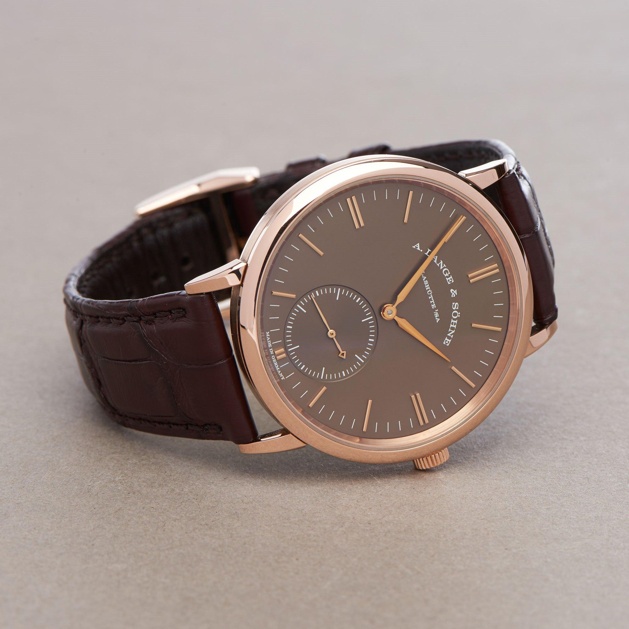Men's A. Lange & Söhne Saxonia 0 380.042 Men Rose Gold 0 Watch