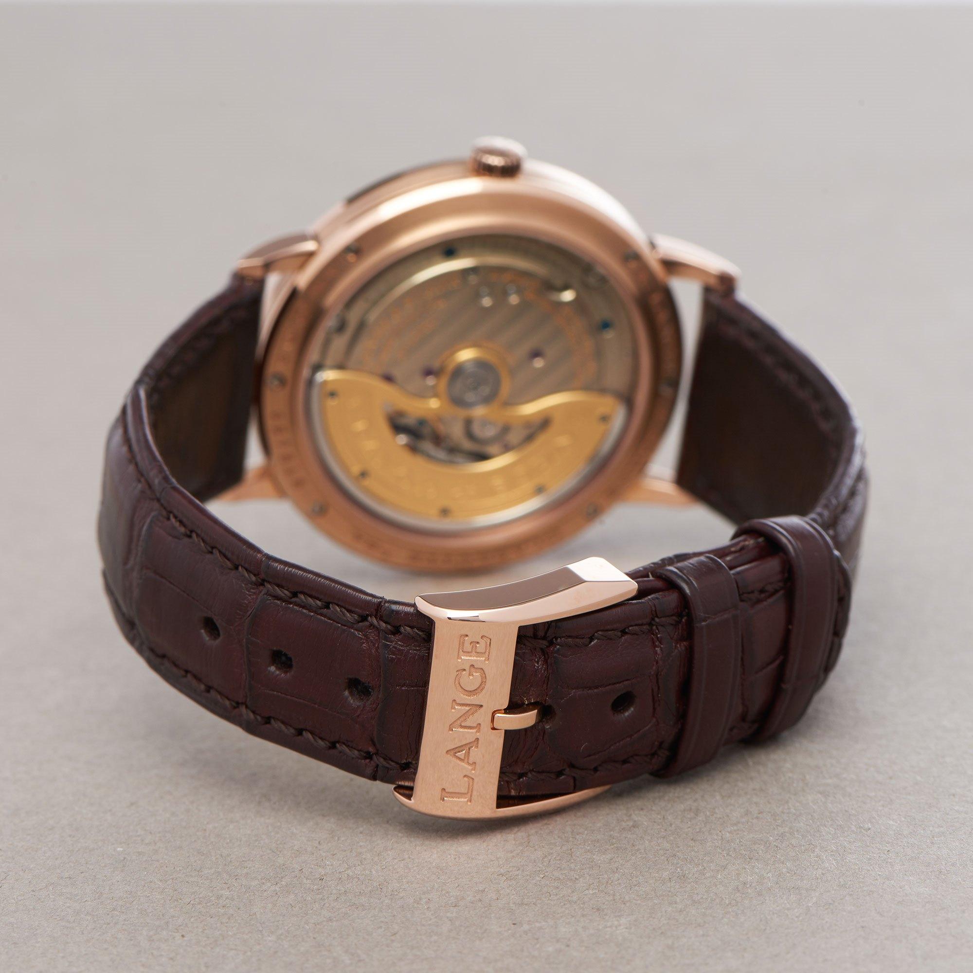 A. Lange & Söhne Saxonia 0 380.042 Men Rose Gold 0 Watch 1