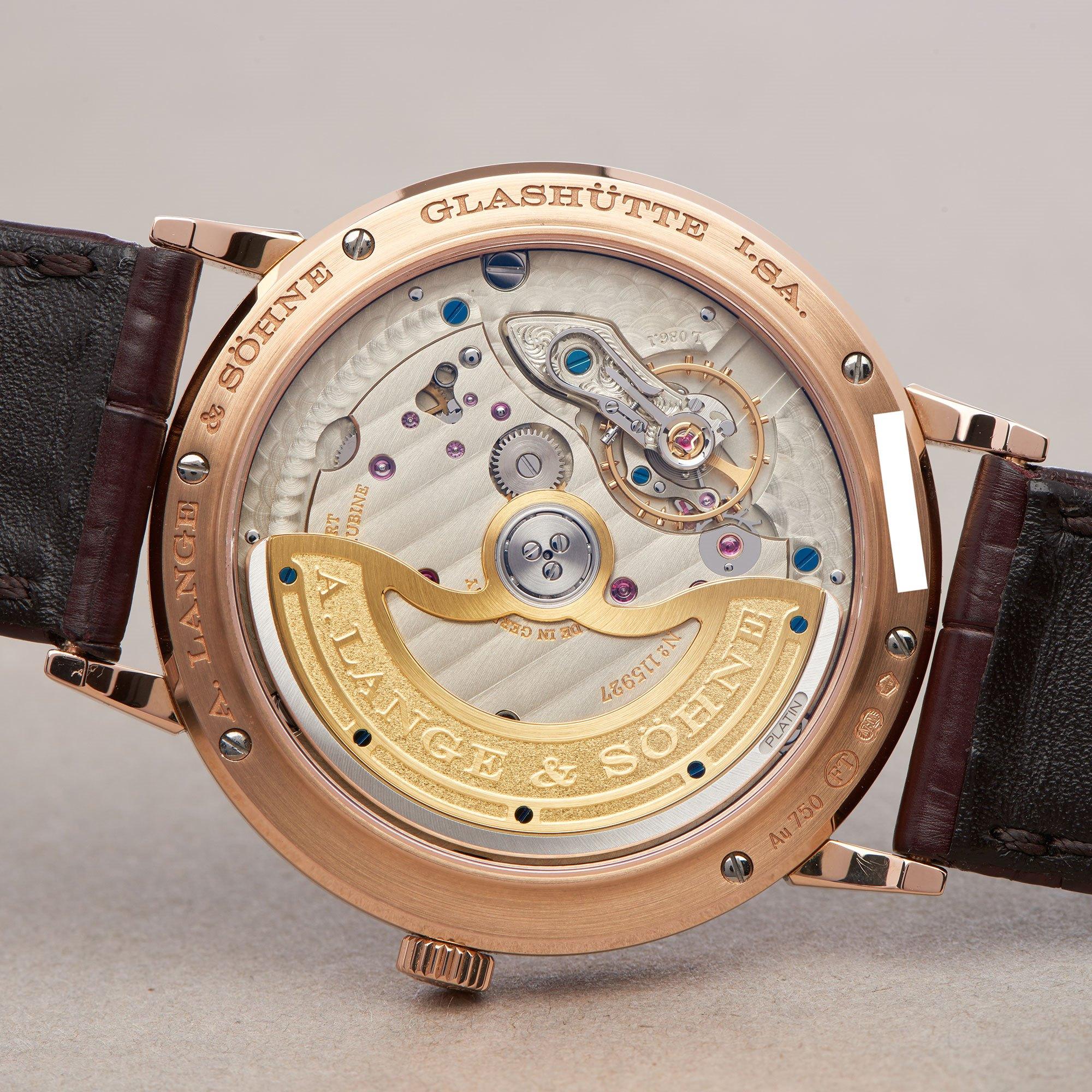 A. Lange & Söhne Saxonia 0 380.042 Men Rose Gold 0 Watch 2