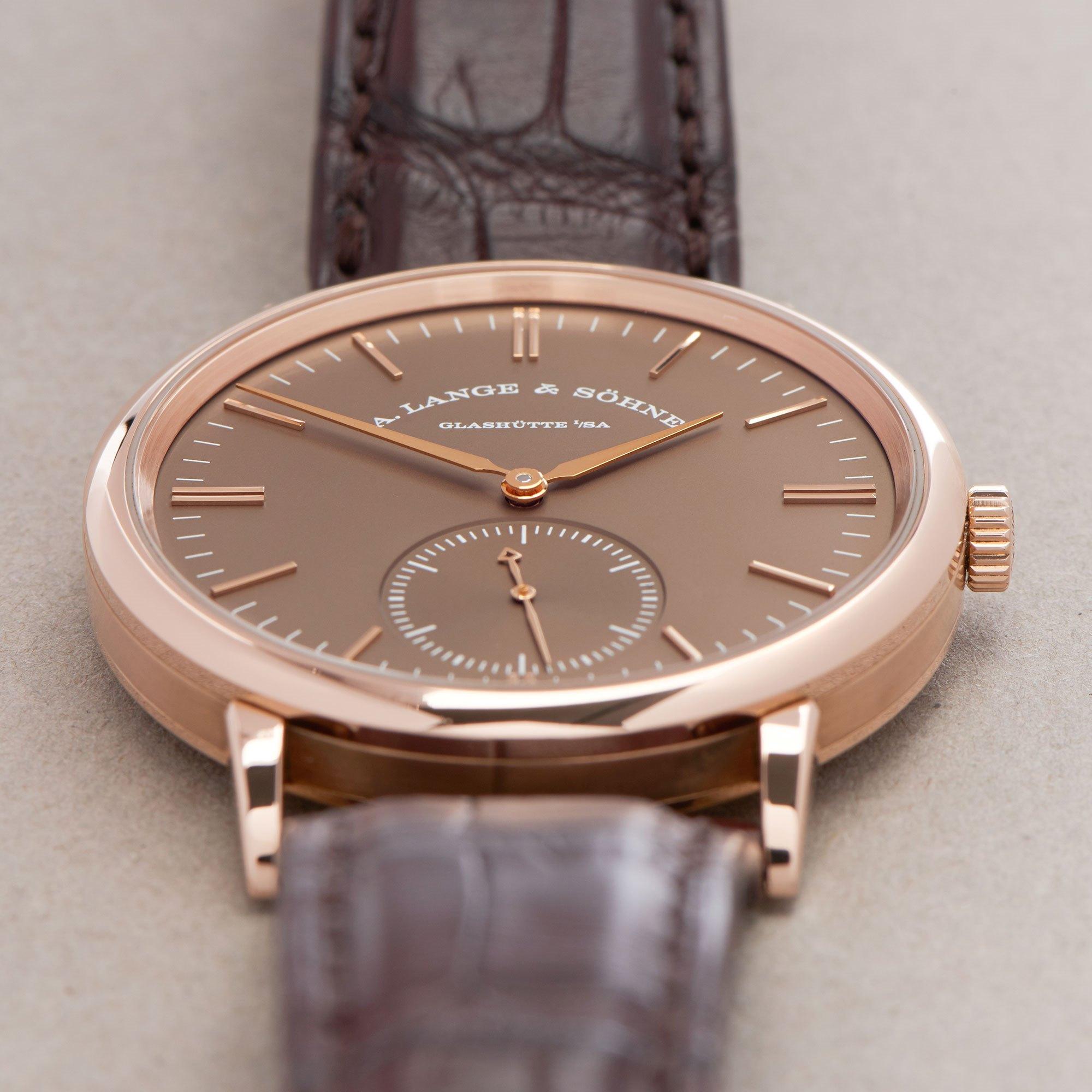 A. Lange & Söhne Saxonia 0 380.042 Men Rose Gold 0 Watch 3
