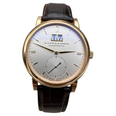 A. Lange & Söhne Saxonia 37mm 315.032 18K Rose Gold Men's Watch Box Papers