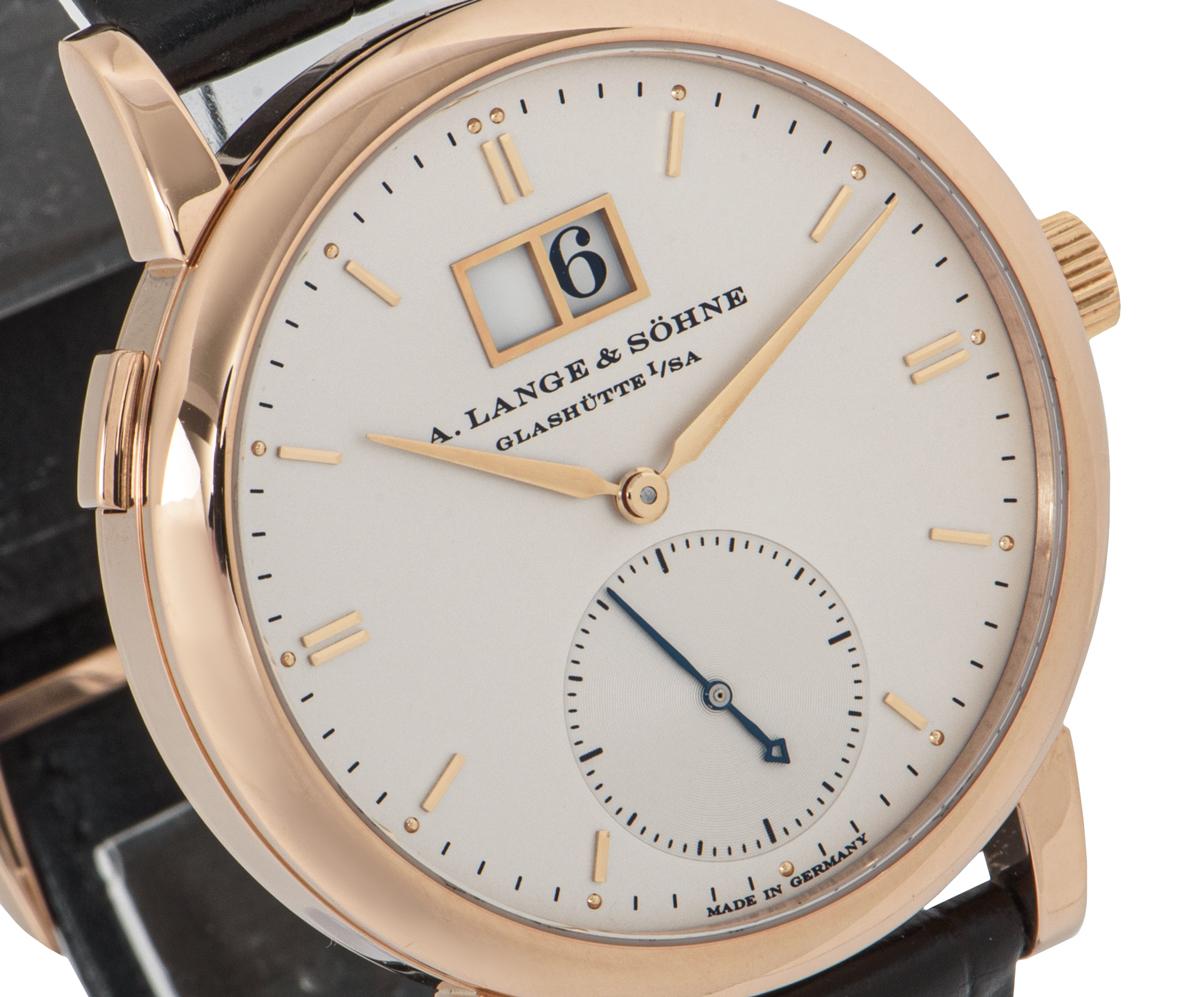 A. Lange & Sohne Saxonia Rose Gold Watch 315.032 In Excellent Condition In London, GB