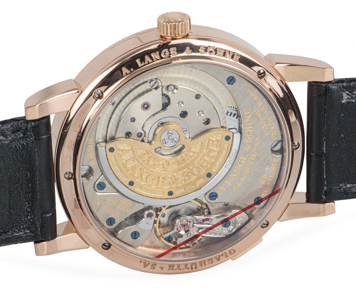 A. Lange & Sohne Saxonia Rose Gold Watch 315.032 1