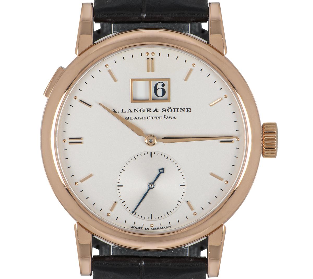 A. Lange & Sohne Saxonia Rose Gold Watch 315.032 2