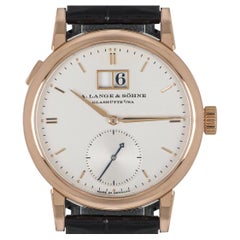 A. Lange & Sohne Saxonia Rose Gold Watch 315.032