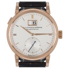 Die Saxonia Roségold-Uhr von Lange & Sohne 315.032