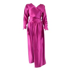 A Lanvin Couture Evening Dress or Négligé Numbered 18073 - France Circa 1990