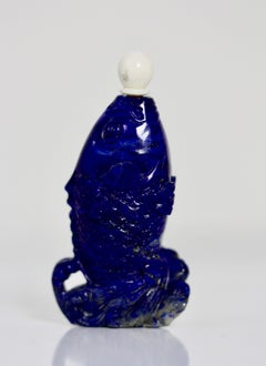 Lapis Lazuli Snuff Bottle Chinese