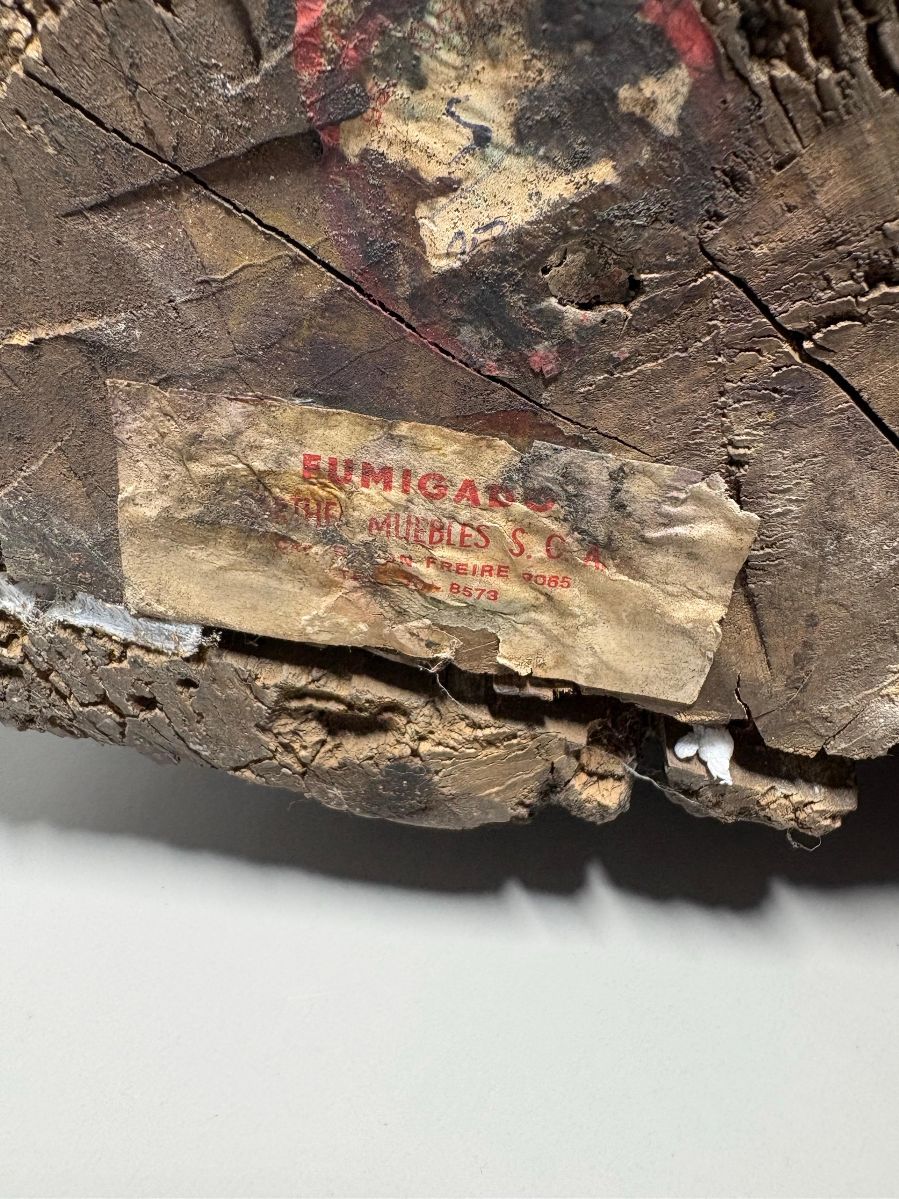 Una grande scultura in legno del XVI secolo raffigurante un angelo in vendita 6